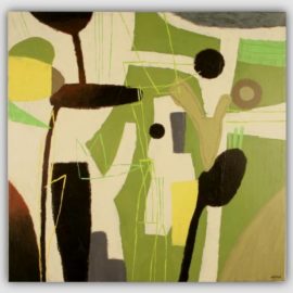 NEW "Green Abstract" by Narudom Wongwitsiriporn