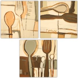 NEW "Utensils" Set of 3 by Chirawat Prampetch