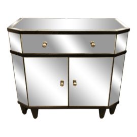 Mitchell Gold & Bob Willaims Mirrored Side Table