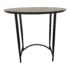 Oval Mid-Century Style Side Table