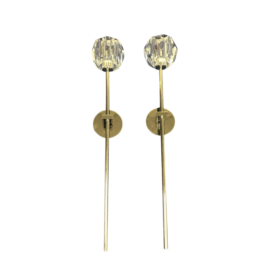 Restoration Hardware Boule De Cristal Sconce, a Pair. Original Price: $1,178