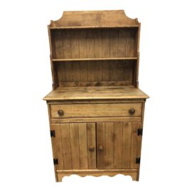 Vintage 2pc Sideboard + Hutch