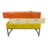 Mid Century Style Modular 3pc Six Drawer Dresser
