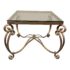Regency Style Gilt + Glass Side Table