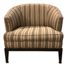 Custom Barrel Back Arm Chair