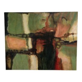 "Anello Interrotti" Original Abstract Painting by Elena Brittain