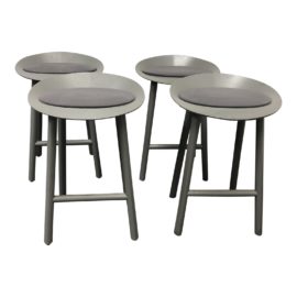 Set of Four E15 Jean Counter Stools. Original Price: $6,400