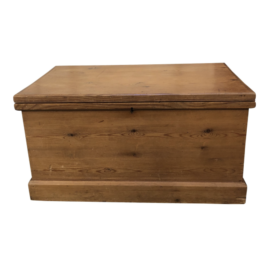 Vintage Oak Blanket Chest