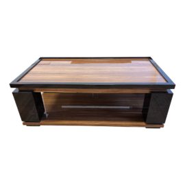 Custom Macassar Coffee Table