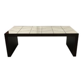 West Elm Herringbone Mirrored Coffee Table
