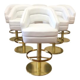 NEW Russel Barstools by Essential Homes - Set of Six. Original Price: $20,220