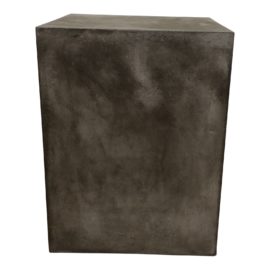 CB2 Grey Cement Side Table. Original Price: $150