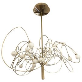 20 Light Snowball Chandelier by Harco Loor. Original Price: $5,162.00
