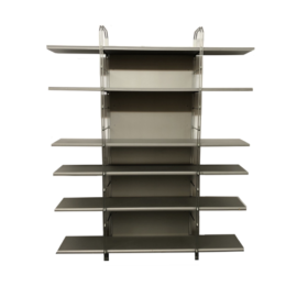 Metal + Wood Shelf Unit