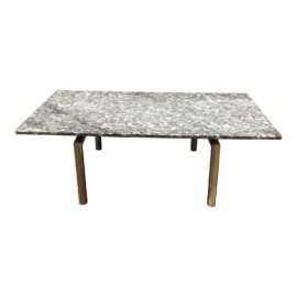 Mid-Century Copenhagen Furniture Granite Coffee Table