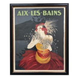 Vintage - Aix le Bain Framed Print