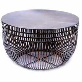 Silk Route - NEW Rochester Round Metal Coffee Table. Original Price: $510
