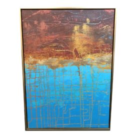 NEW Electrical Charge 2 Print in Float Frame. Original Price: $1,215