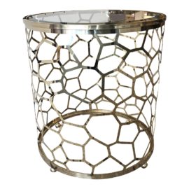 NEW Crushed Ice Accent Table by Caracole. Original Price: $1,265