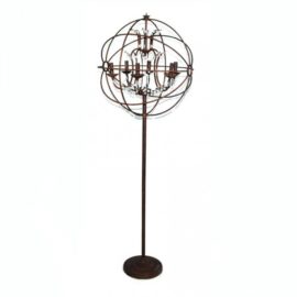 NEW Silk Route Foucault Orb Floor Lamp. Original Price: $1,200