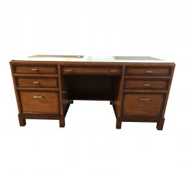 Custom Alderwood Executive Desk