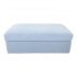 Crate & Barrel Lounge Storage Ottoman + Casters