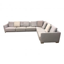 Bensen Drop In 3-Piece Sectional. Original Price: $8,950