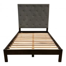 West Elm Diamond Tufted Platform Bed, Full Size