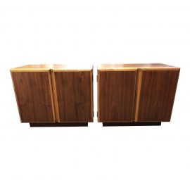 Pair of Mid-Century Lane Furniture Cherry Side Tables