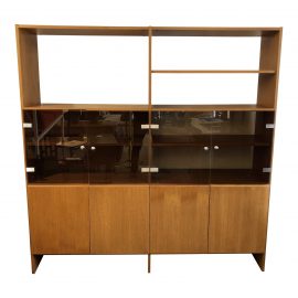 Mid-Century Teak Wall Storage Unit