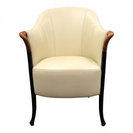 Giorgetti Progetti Leather Arm Chair