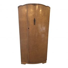 Vintage Birdseye Maple Armoire