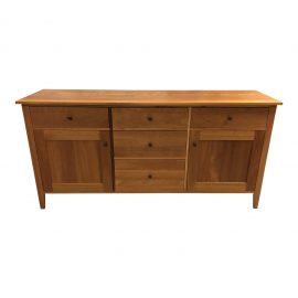 Room & Board Adams Modern Cherry Finish Cabinet. Original Price: $2,000