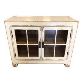 Ethan Allen Ming Aged Bisque Small Media Cabinet. Original Price: $1,530