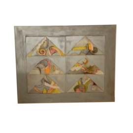 Original Artwork Nan Tull 1980 Titled "Mont St. Michel"