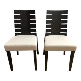 NEW Pair of Rinaldo Side Chairs. Original Price: $522
