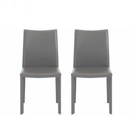 NEW Pair of EuroStyle Molly Side Chairs. Original Price: $468