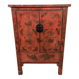 Asian Butterfly Cabinet