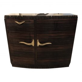 Vintage French Art Deco Storage Cabinet