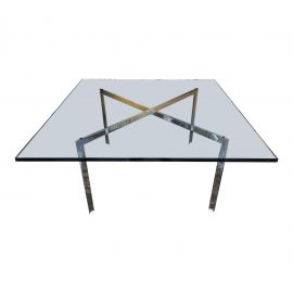 Knoll Studio Ludwig Mies Van Der Rohe Barcelona Coffee Table. Original Price: $2,135