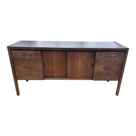 Walnut Finish Media/Sideboard Console