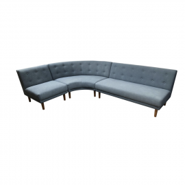 West Elm Rounded Retro Sectional. Original Price: $2,604