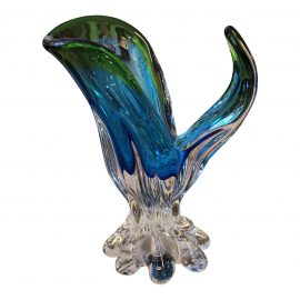 Arte Murano Hand Blown Glass Vase