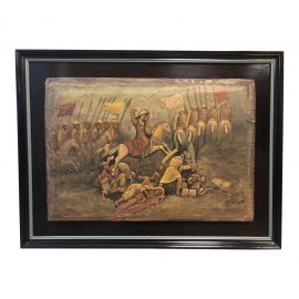 Original Artwork Philippines Custom Framed Painting. Original Price: $1,500