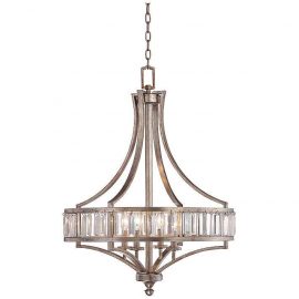Vienna Faceted Crystal Chandelier. Original Price: $600