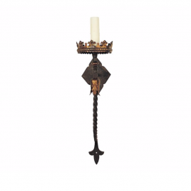 NEW Panache Designs Mediterranean Iron Sconce. Original Price: $1,236