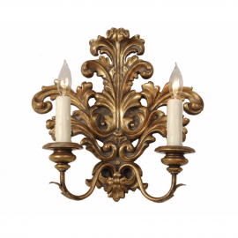 NEW Panache Designs Davani Gold Sconce. Original Price: $1,829