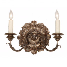 NEW Panache Designs Corzano 2 Arm Sconce. Original Price: $1,688