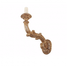 NEW Panache Designs Petite Bartoli Gold Sconce. Original Price: $1,585