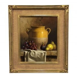 Original Artwork Artist Loran Speck "Petit Confit With Grapes". Original Price: $7,800
